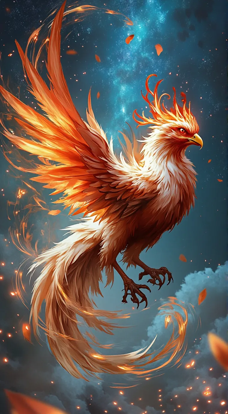 ai character: Phoenix background
