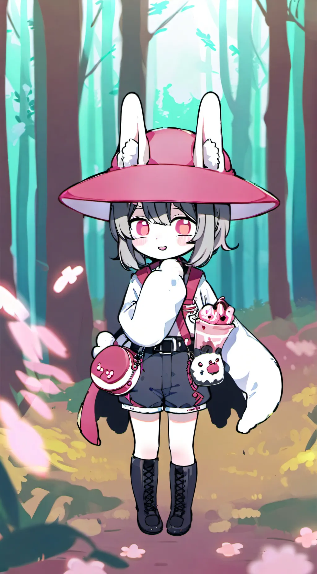 ai character: Luna background