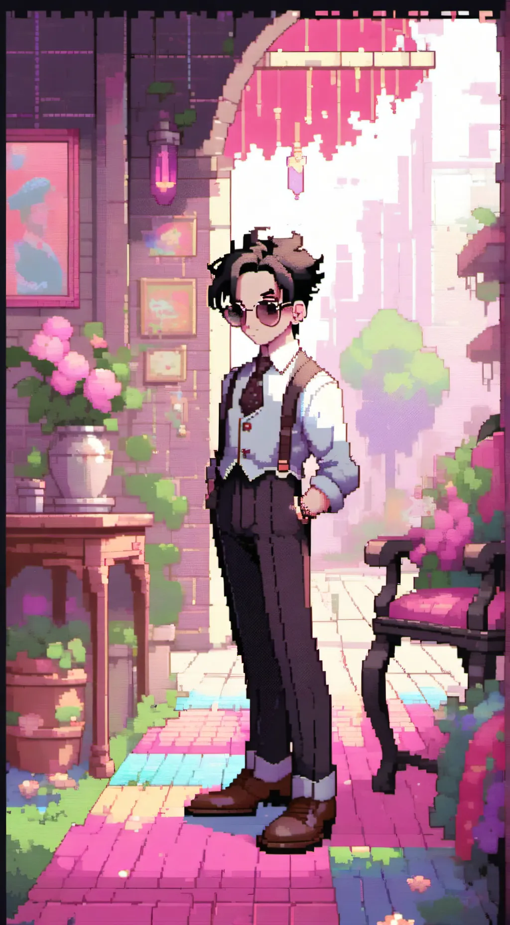 ai character: ~Dandy Titans!~ background