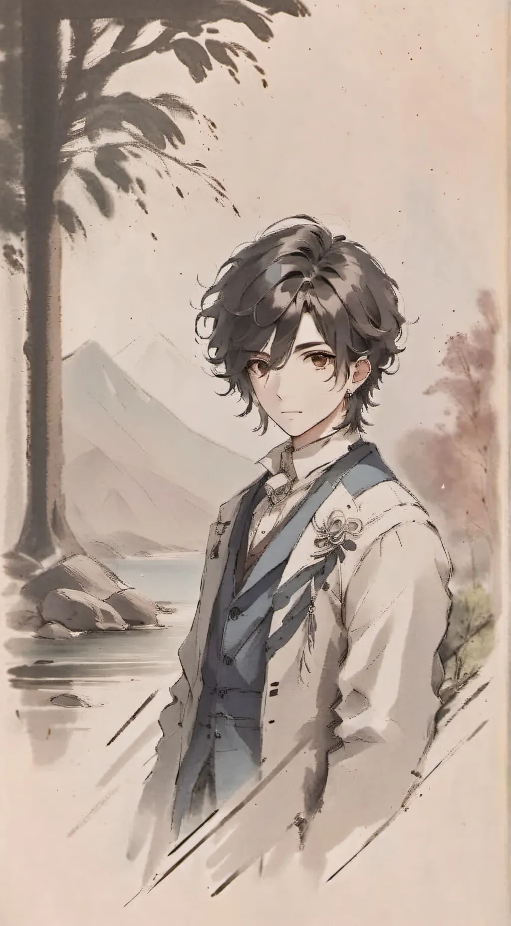 ai character: lucas venon background