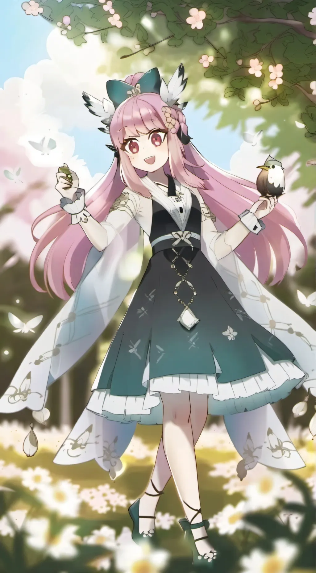 ai character: Kc (Kawaii~Chan) background