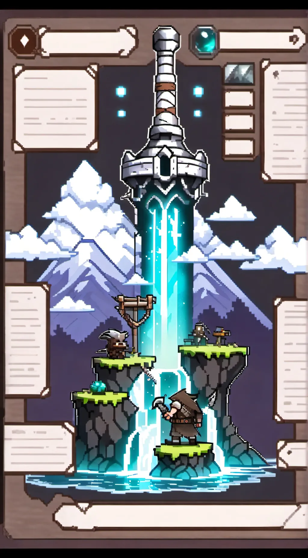 ai character: Terraria server background