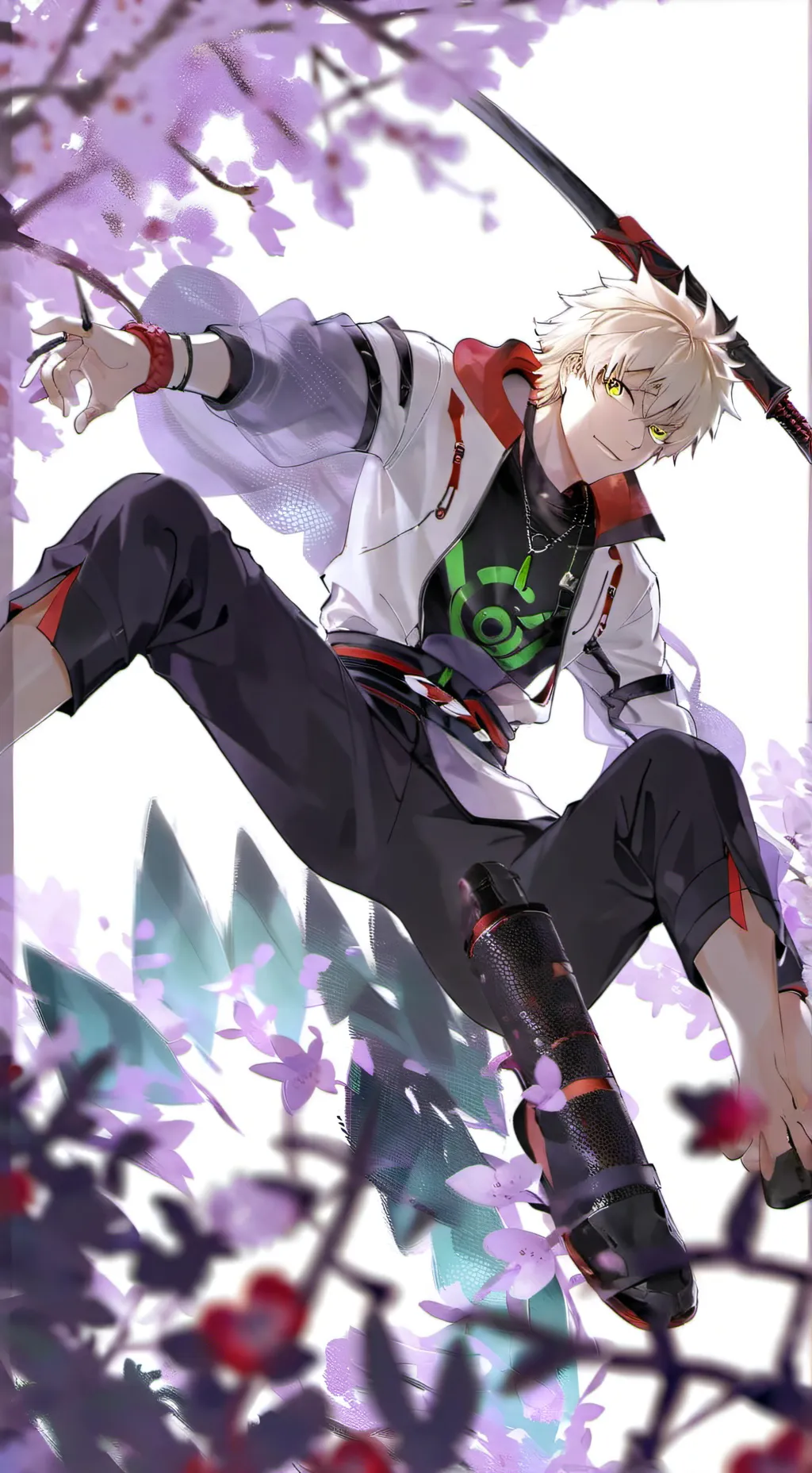 ai character: Bakugo  background
