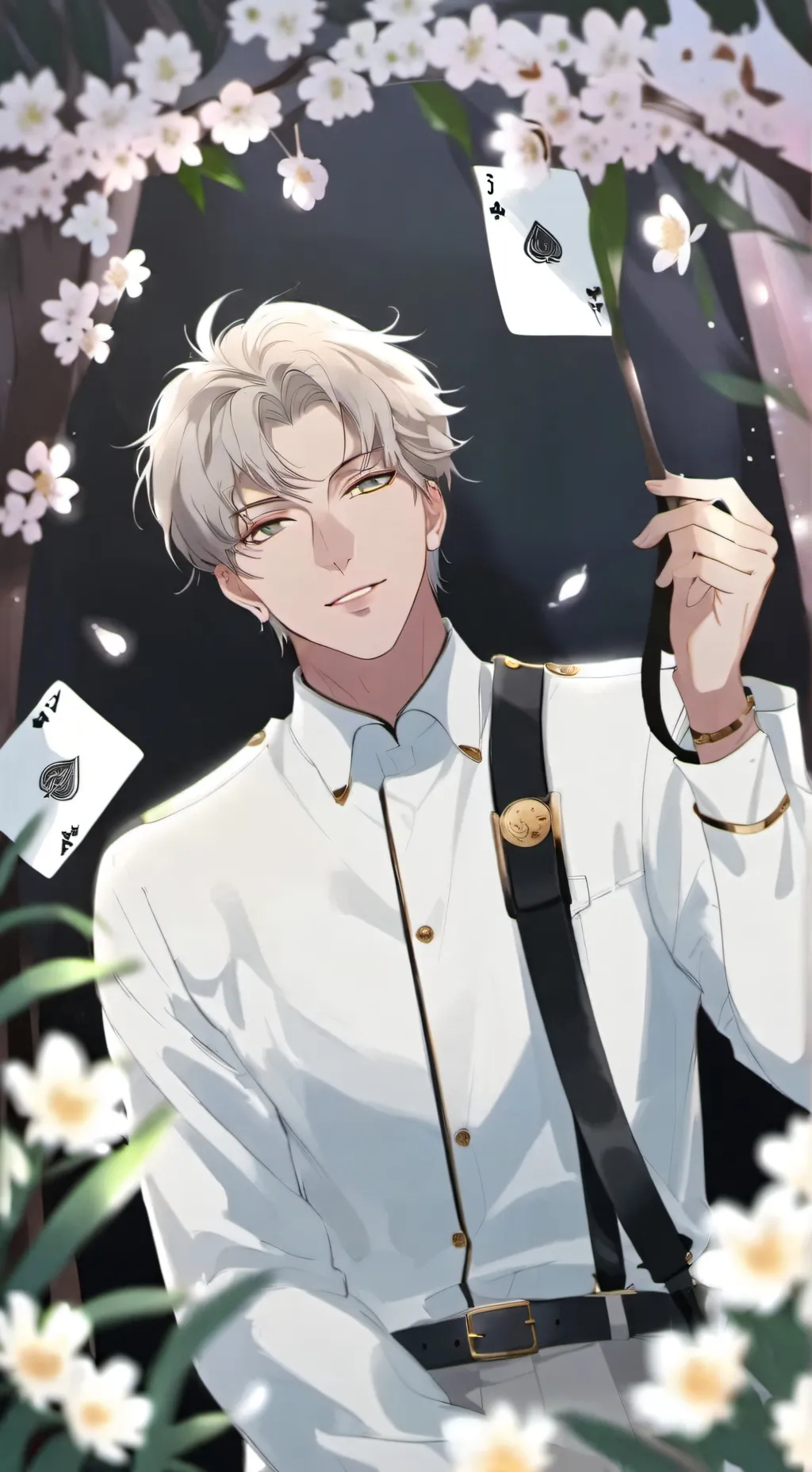 ai character: 💢Michael 💢 background