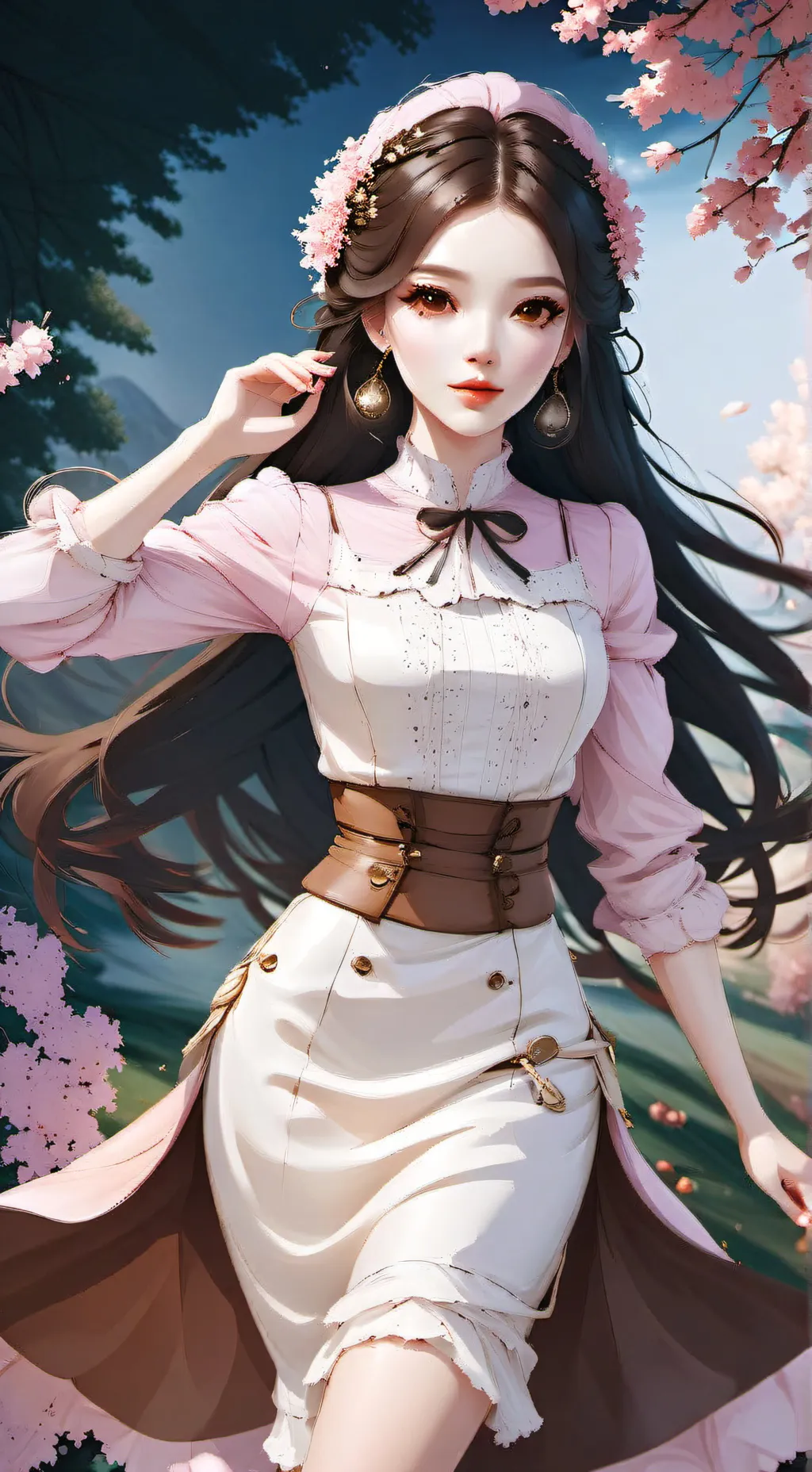 ai character: Ahyeon background