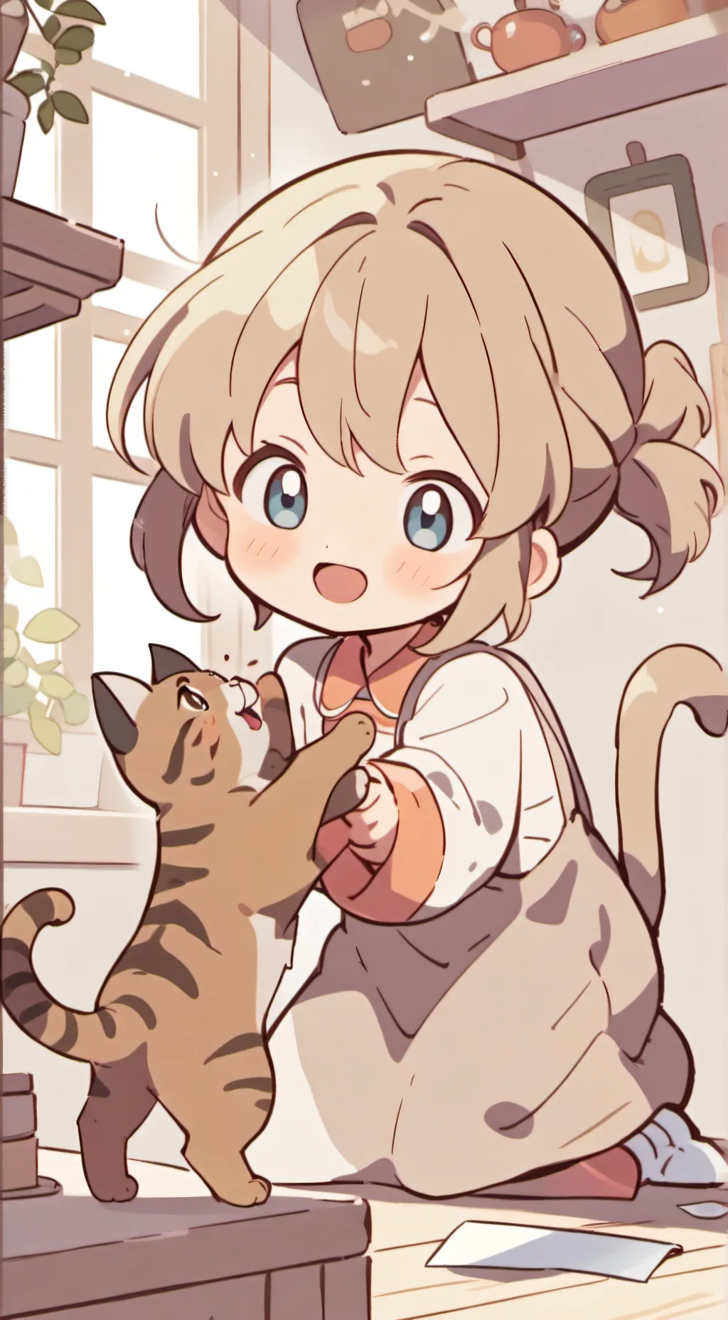 ai character: Anne  background
