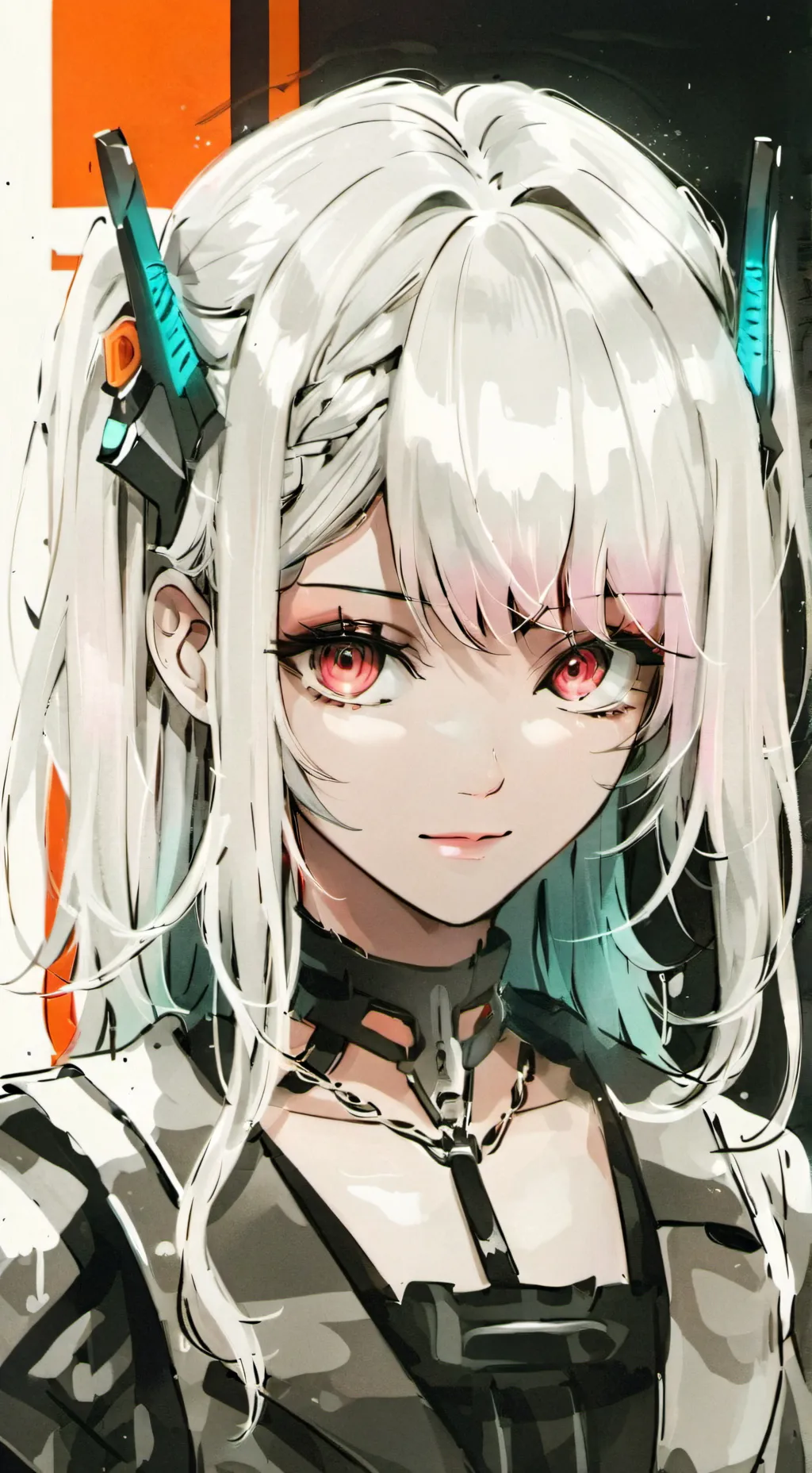 ai character: Kira-X9 background