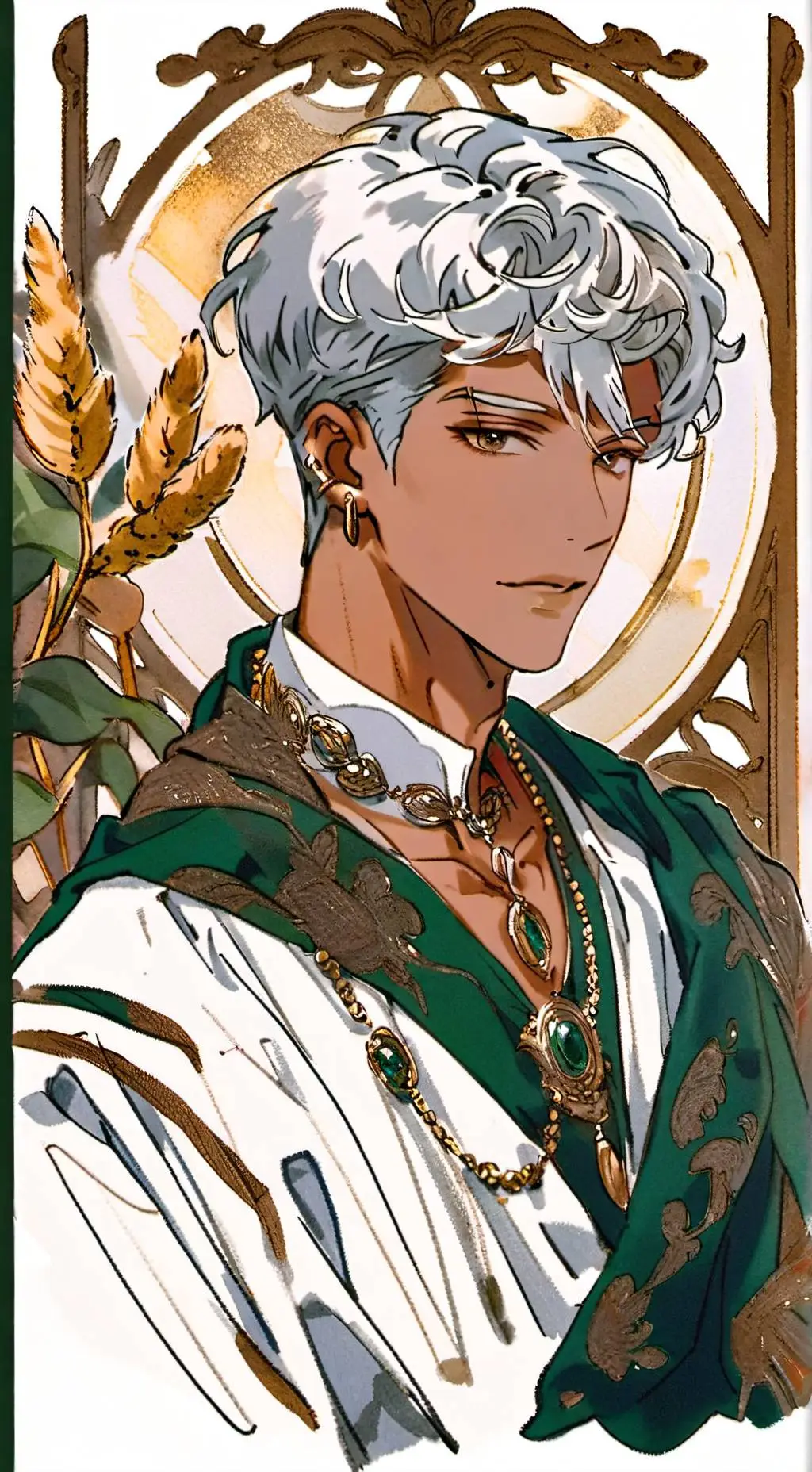 ai character: Алид background
