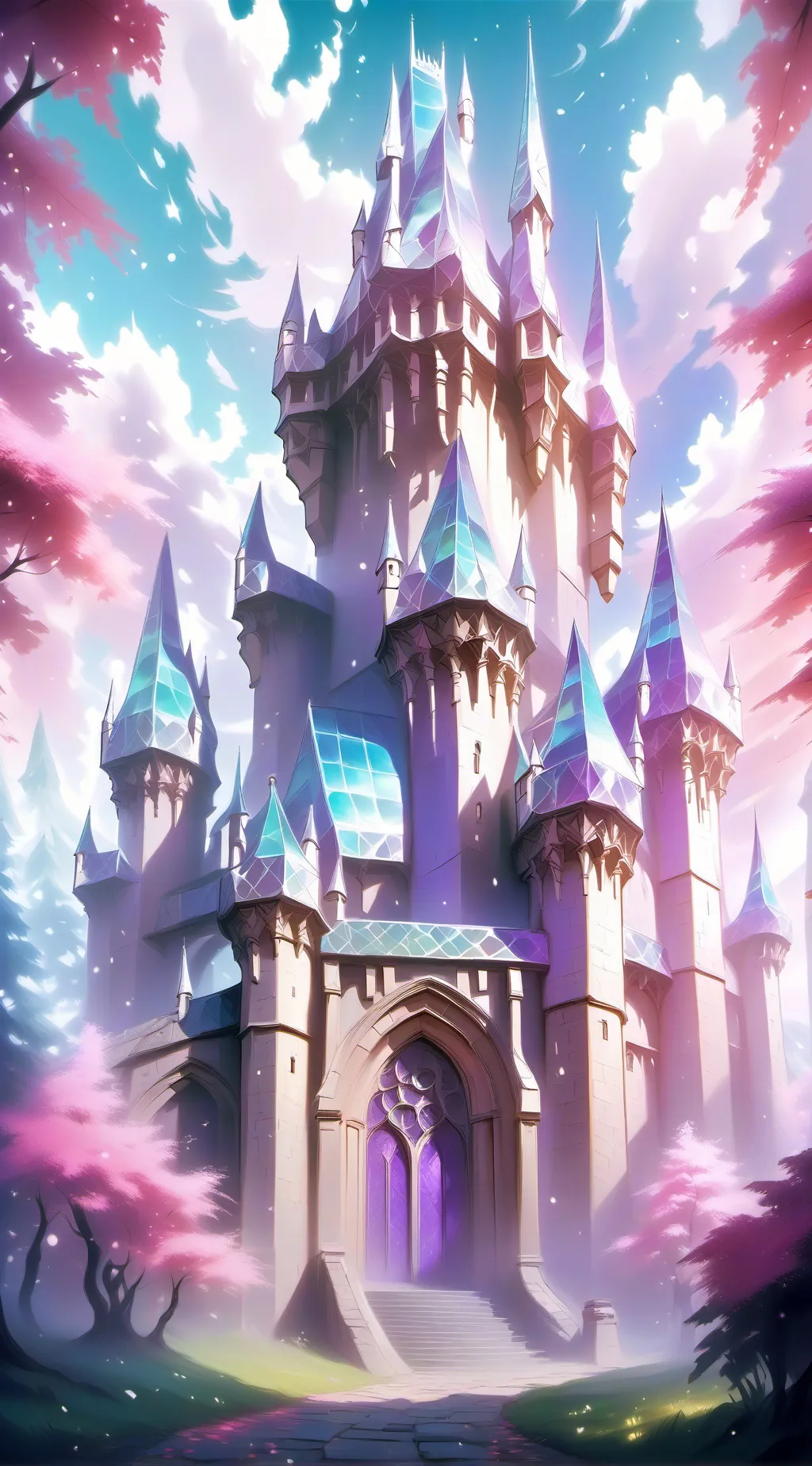 ai character: Descendants 2 background