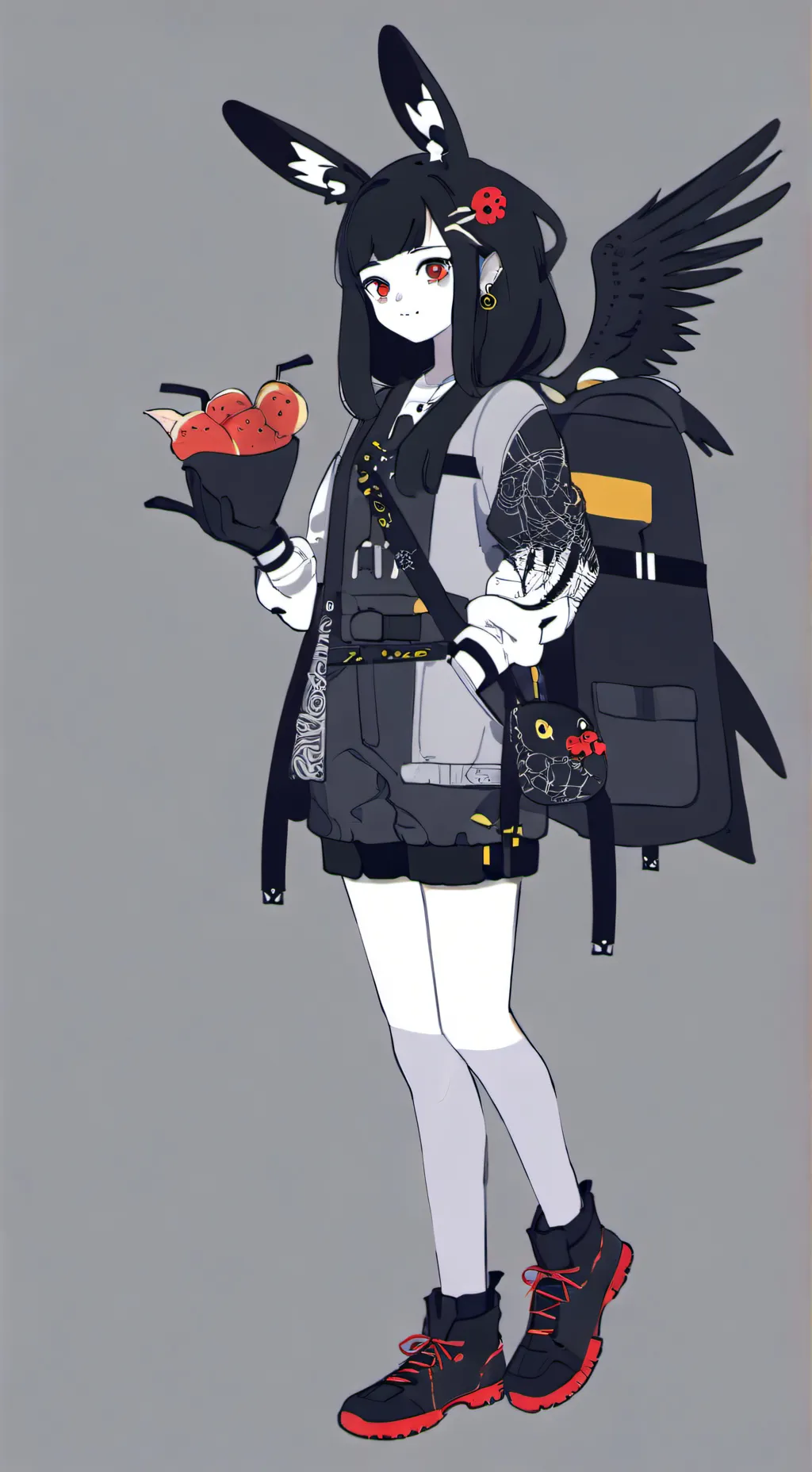 ai character: gato  background
