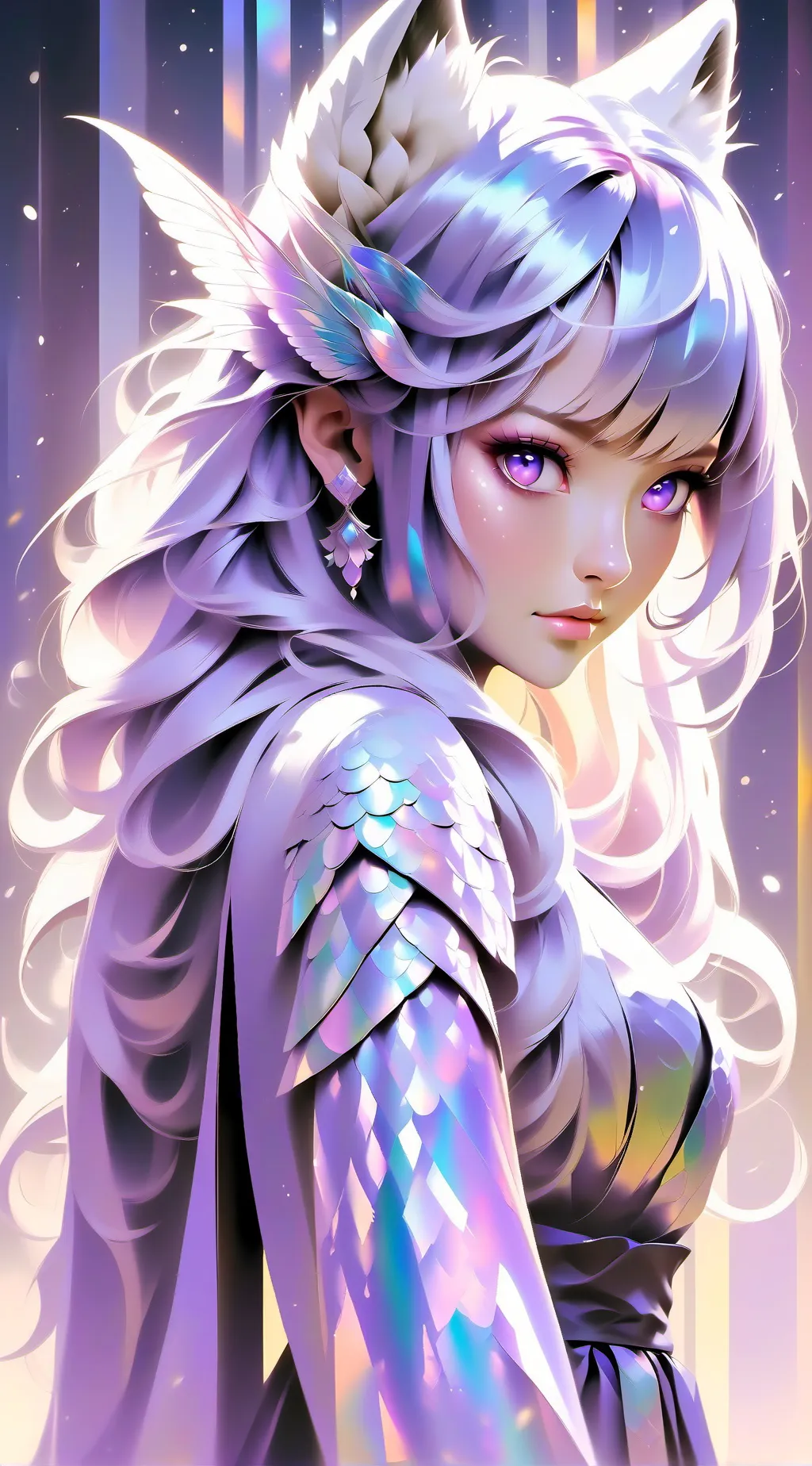 ai character: Finsih the lyrics  background