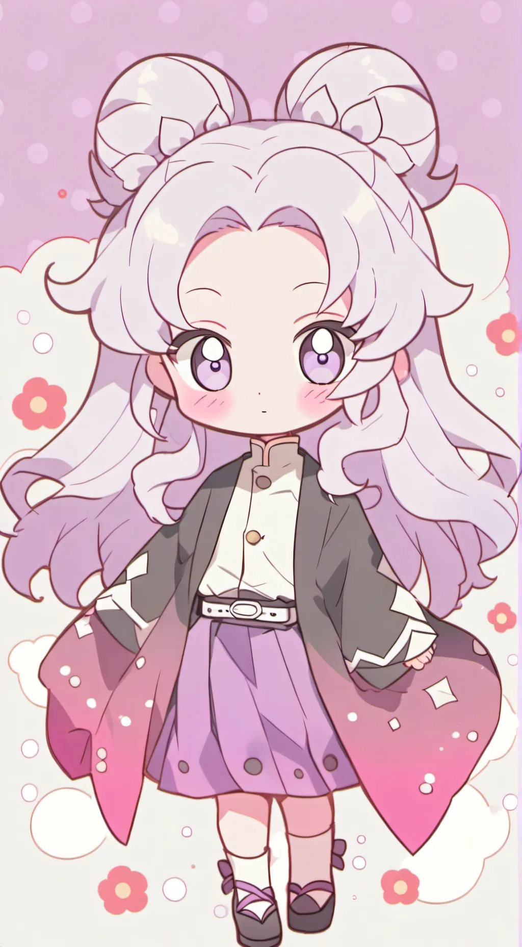 ai character: ~ Kny Butterfly  ~ background