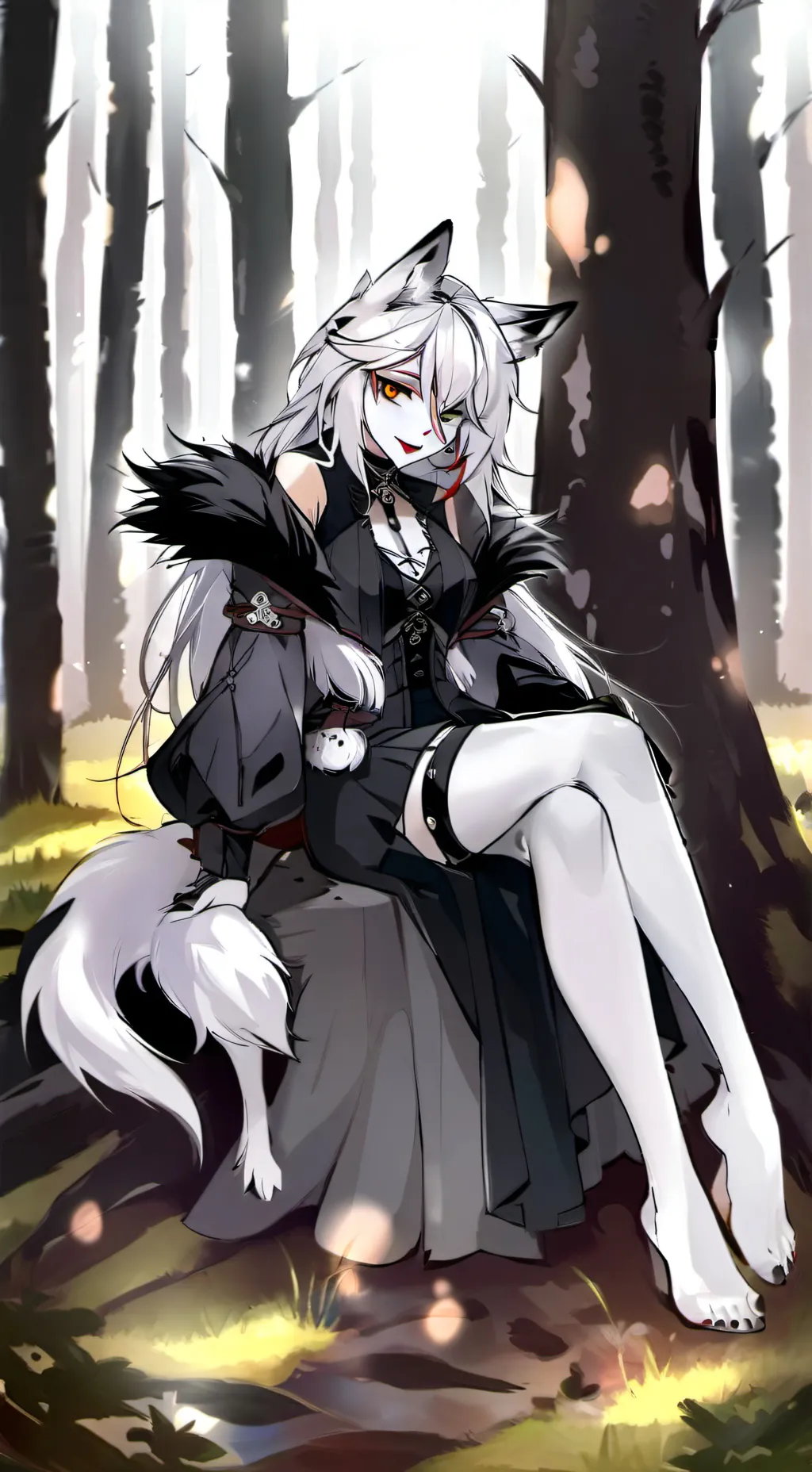 ai character: Loona (ITA) background