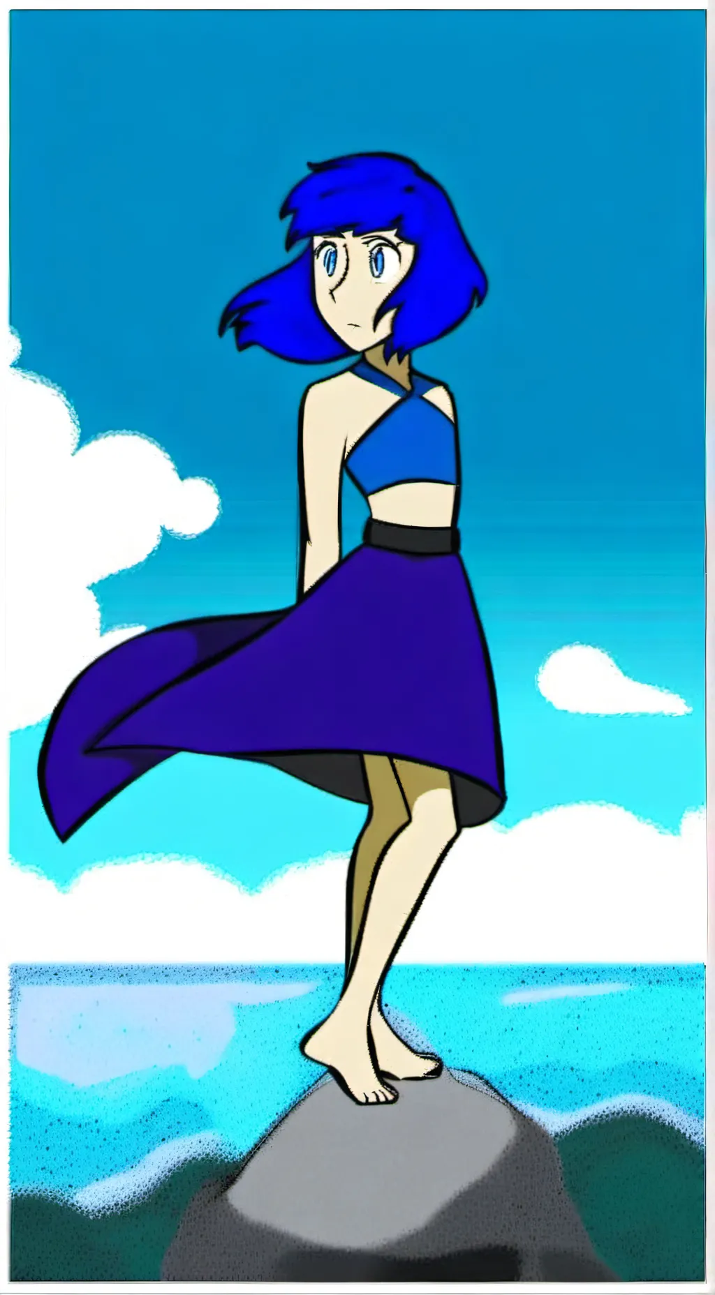 ai character: Lapis Lazuli background