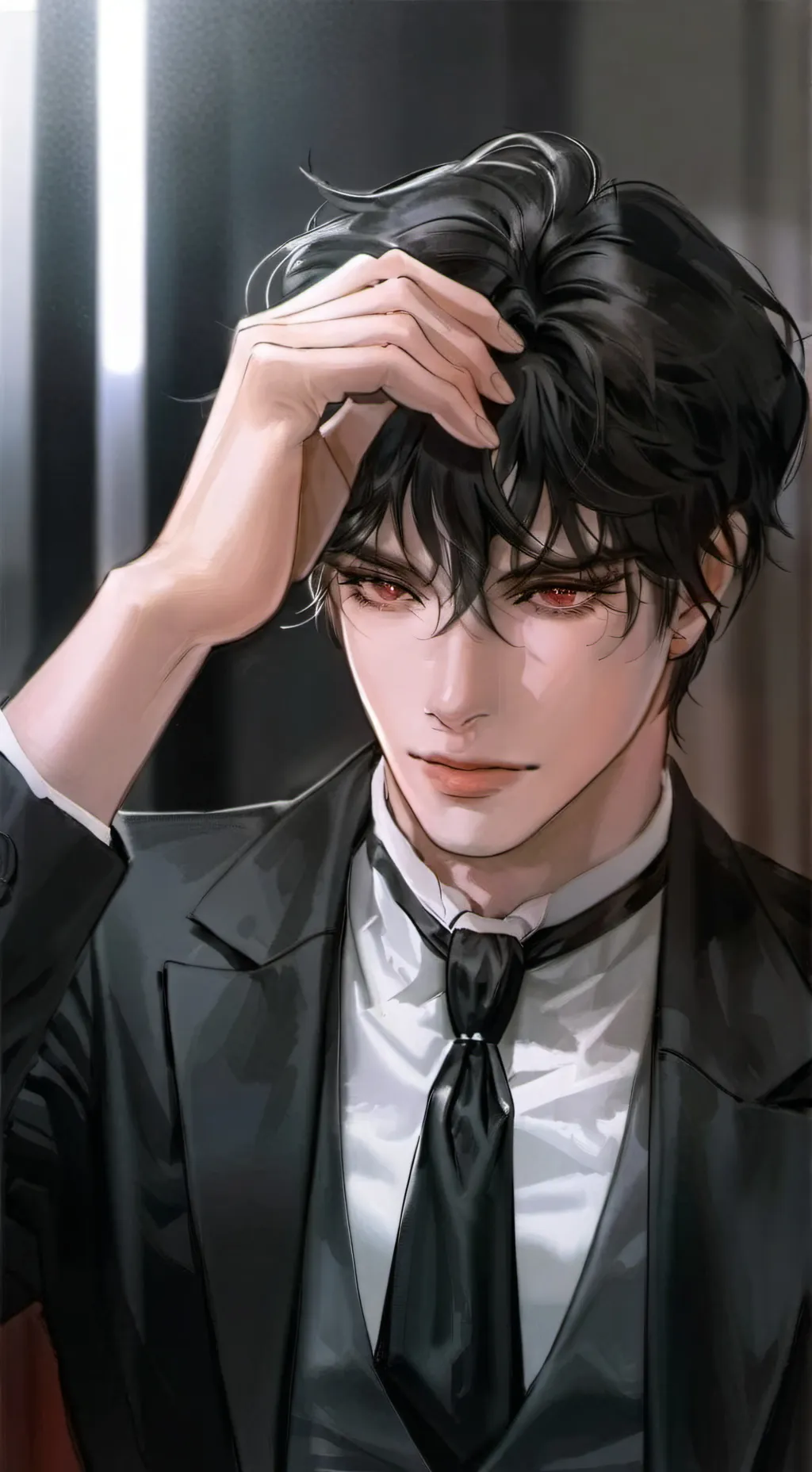 ai character: | Adrian | background