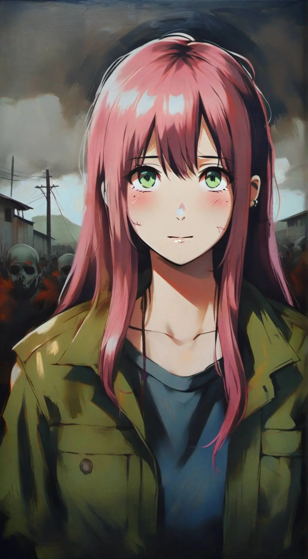 ai character: Grace background