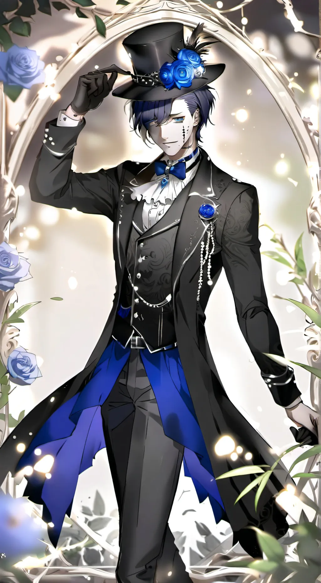 ai character: MHA CIRCUS background