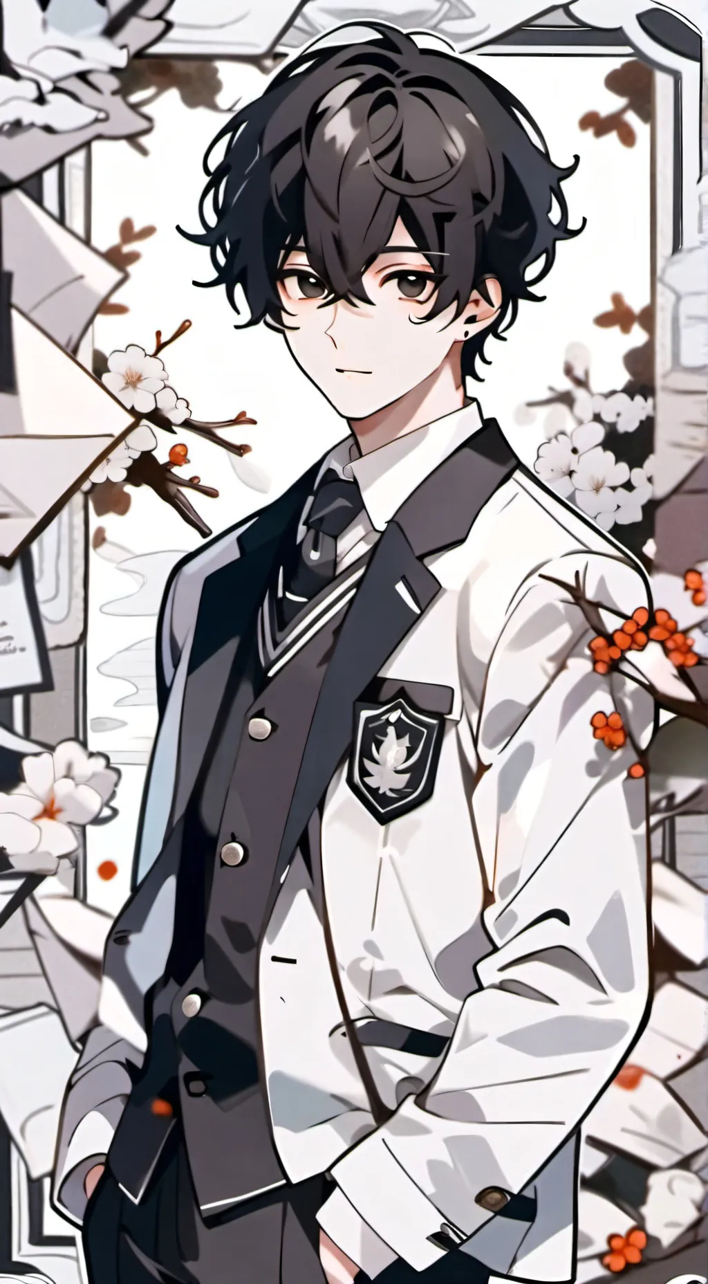 ai character: Adrian background