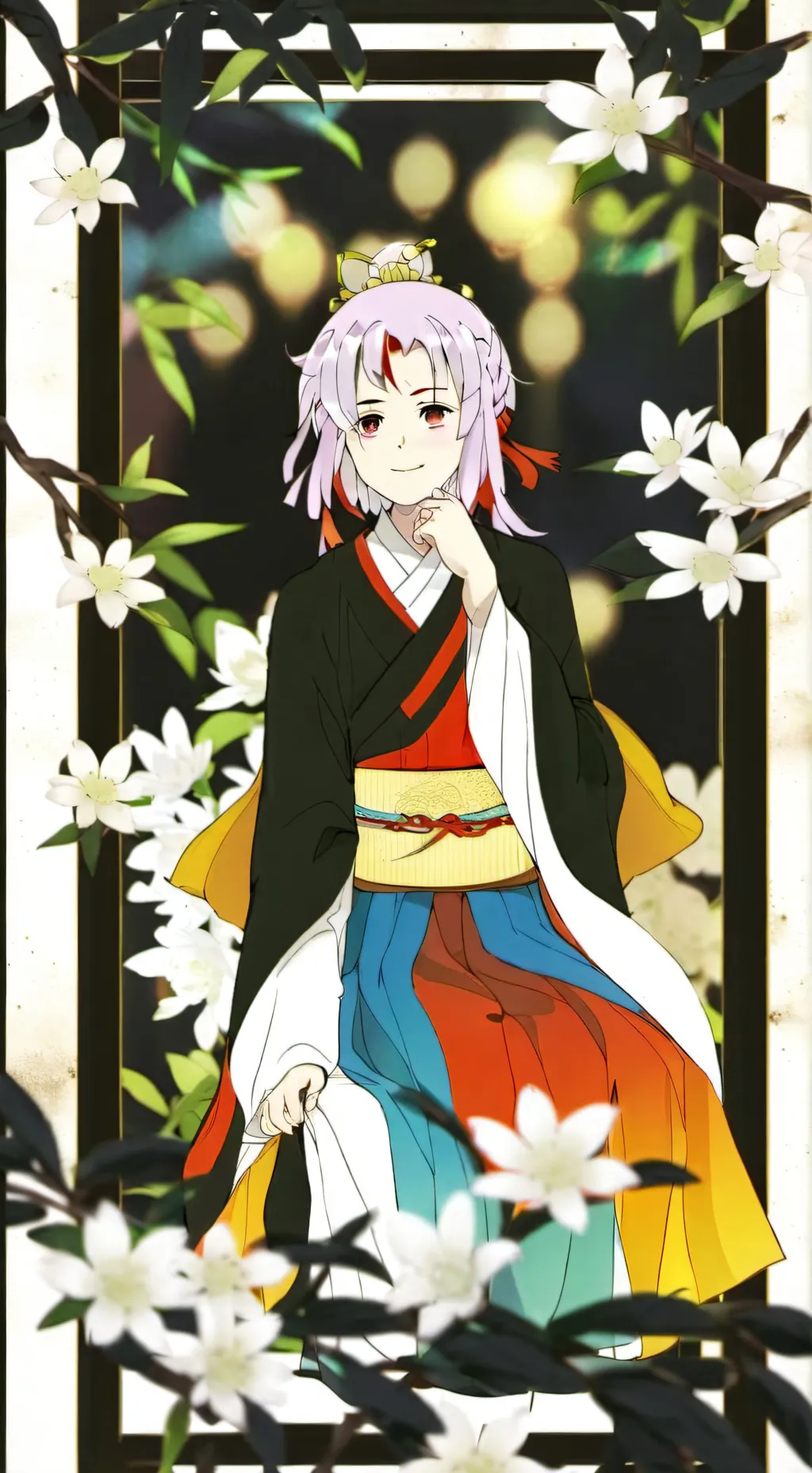 ai character: The Hashiras  background