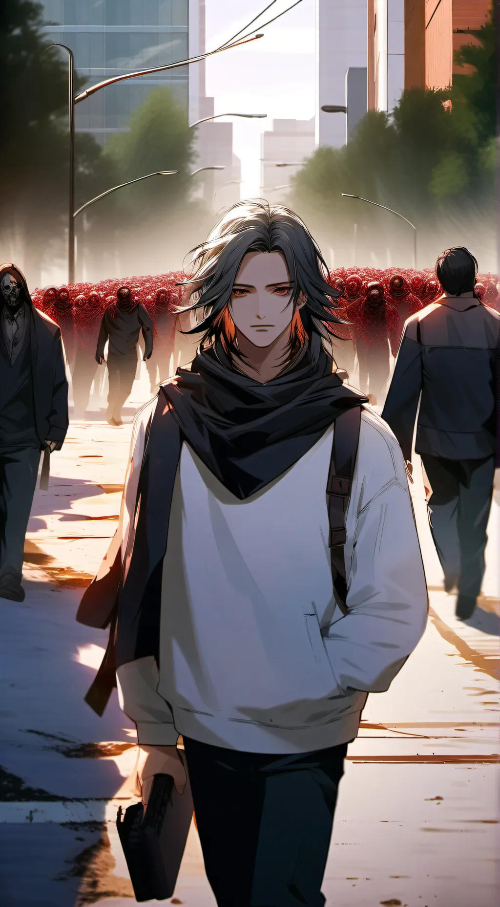 ai character: LOV APOCALPSE!! background