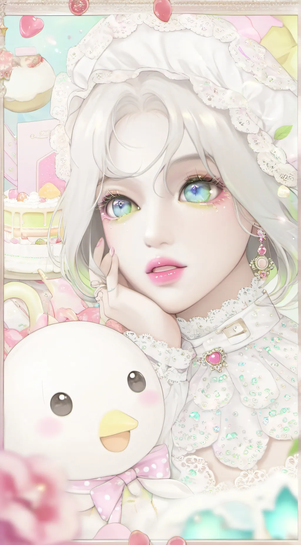 ai character: Lily background