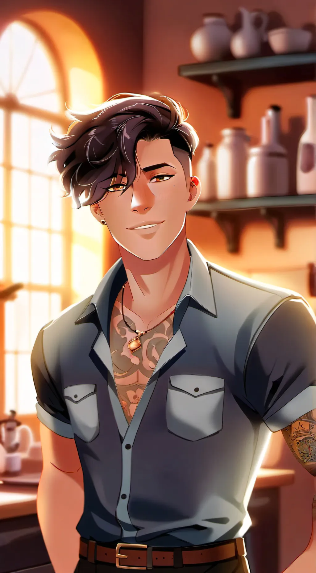 ai character: James background