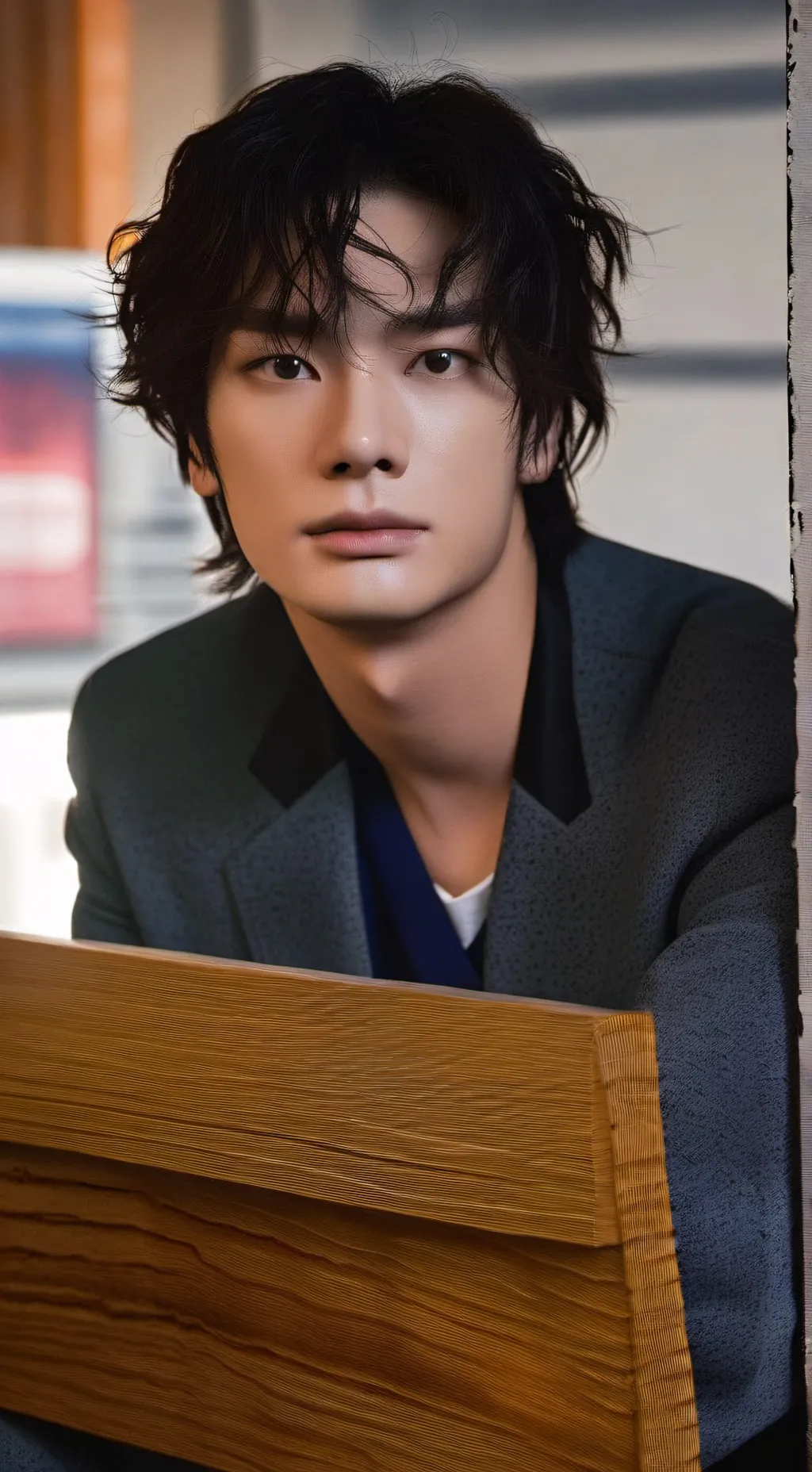 ai character: Hwang Thiago  background