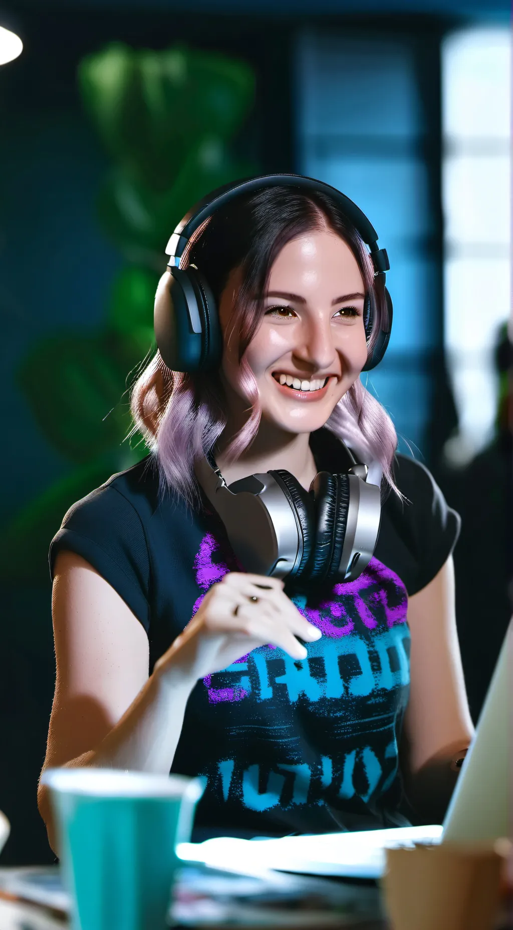 ai character: Helloiamk8 background
