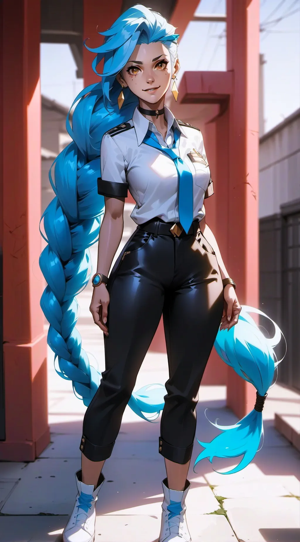 ai character: jinx background