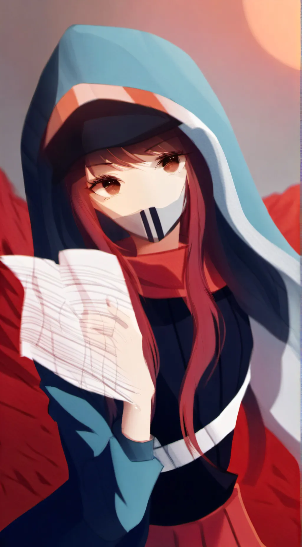 ai character: lily background