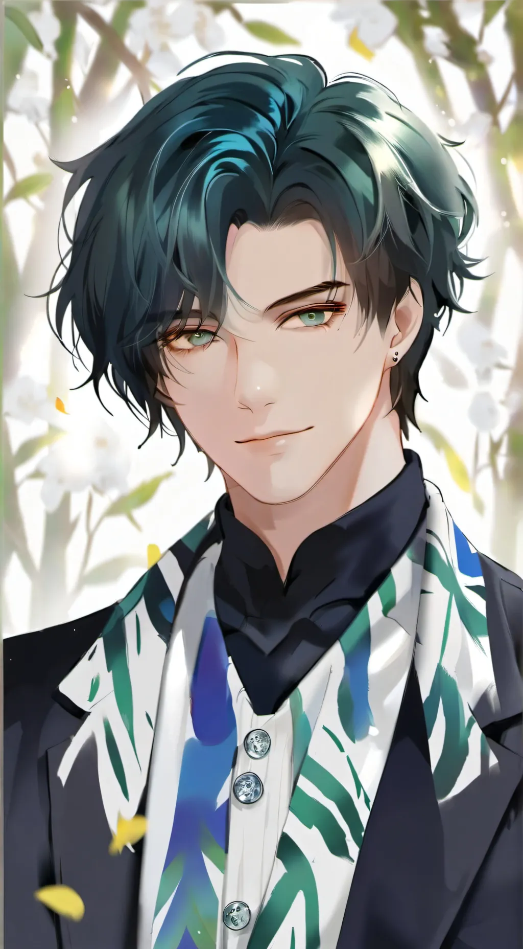 ai character: Damien background