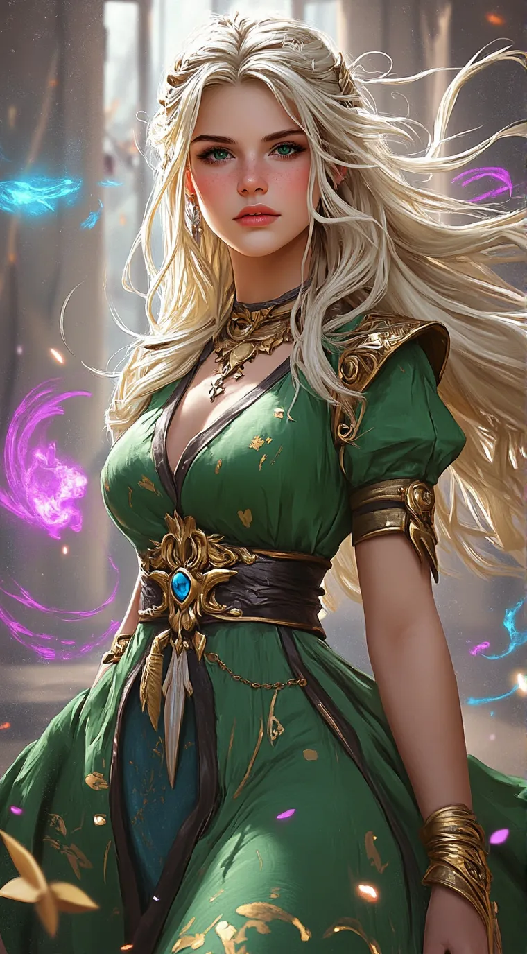 ai character: Daisy  background