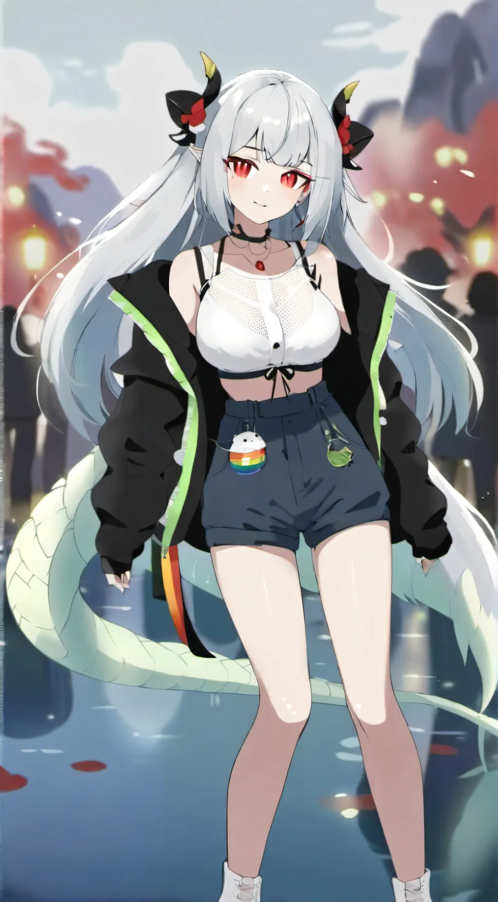 ai character: opal background