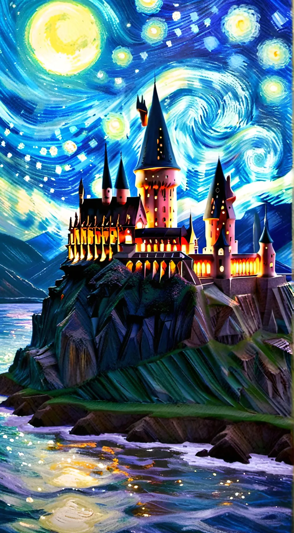 ai character: hogwarts🥲✨️ background