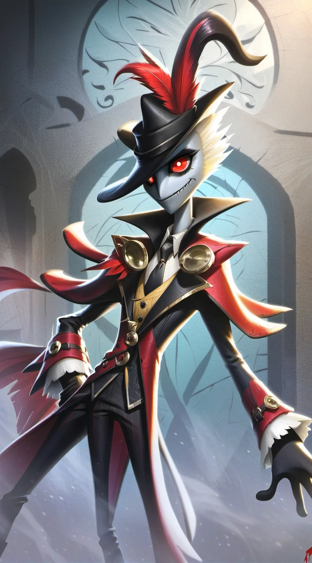 ai character: hh background