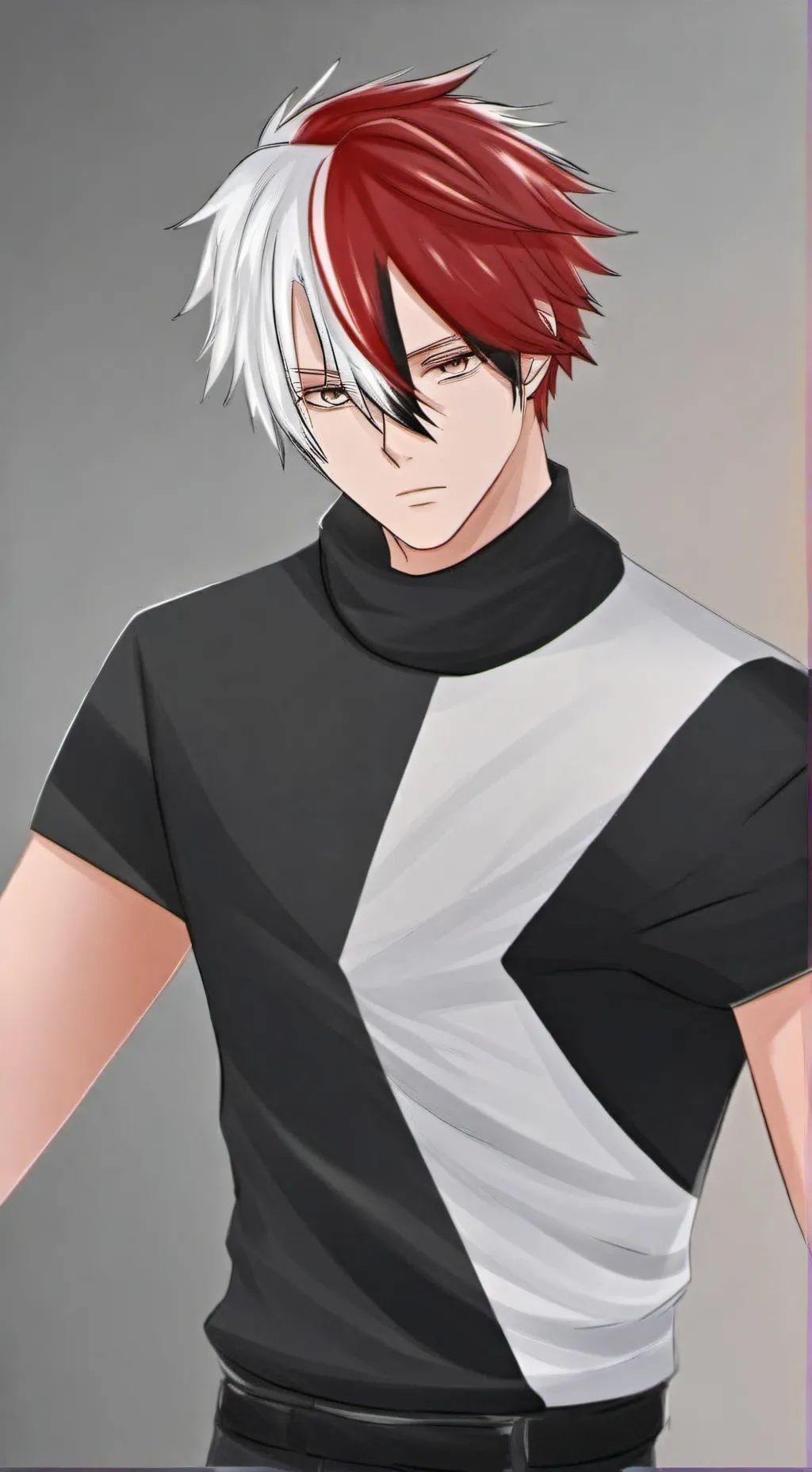 ai character: MHA (Todoroki) background