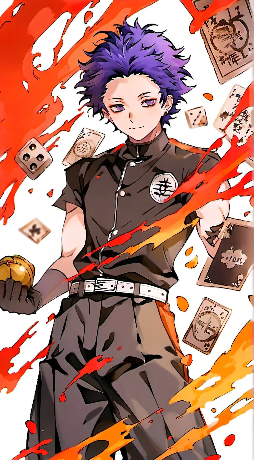 ai character: Shinso Hitoshi background