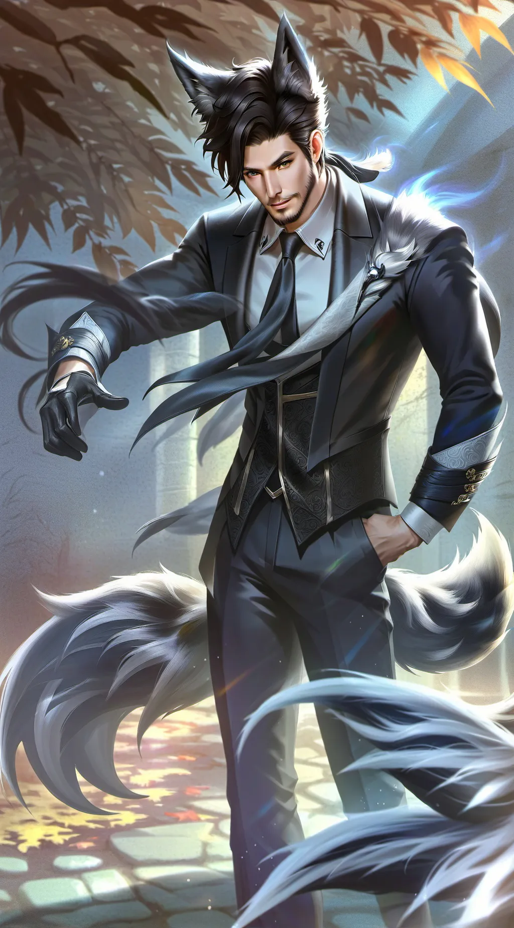 ai character: Derek Frightwind background