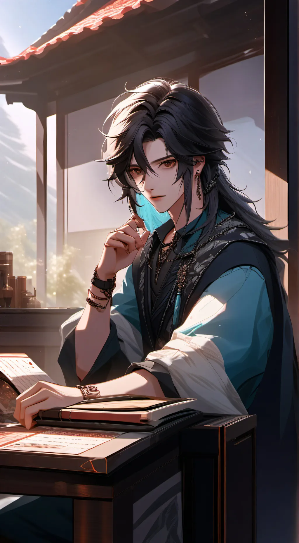 ai character: jax background