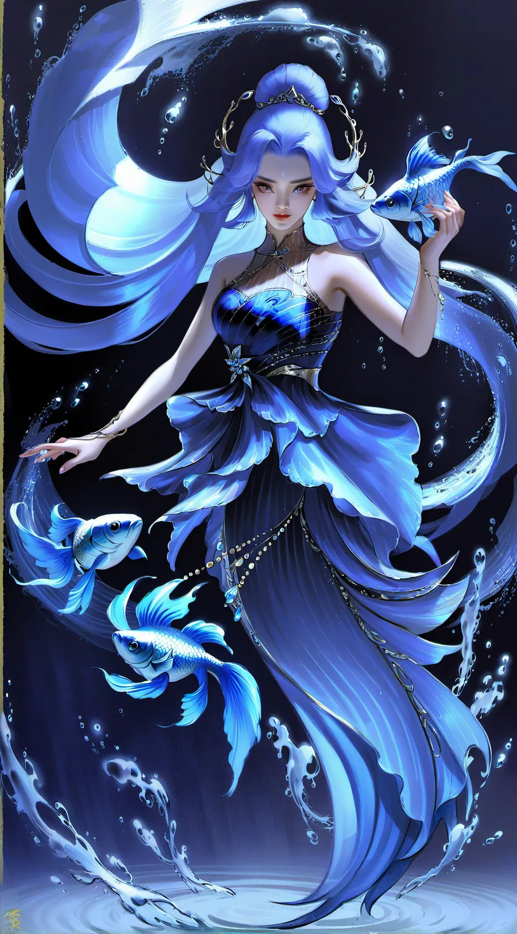 ai character: Avalore background