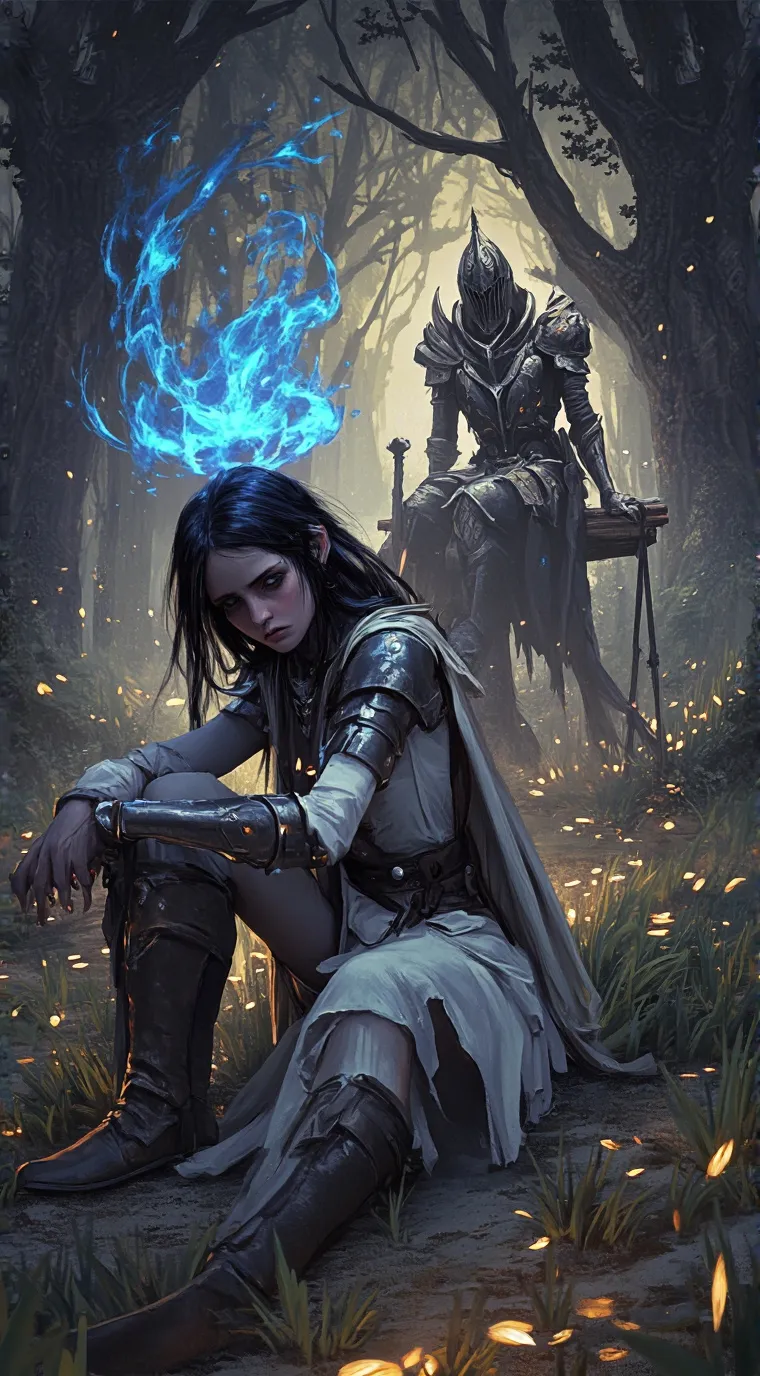 ai character: Elara background