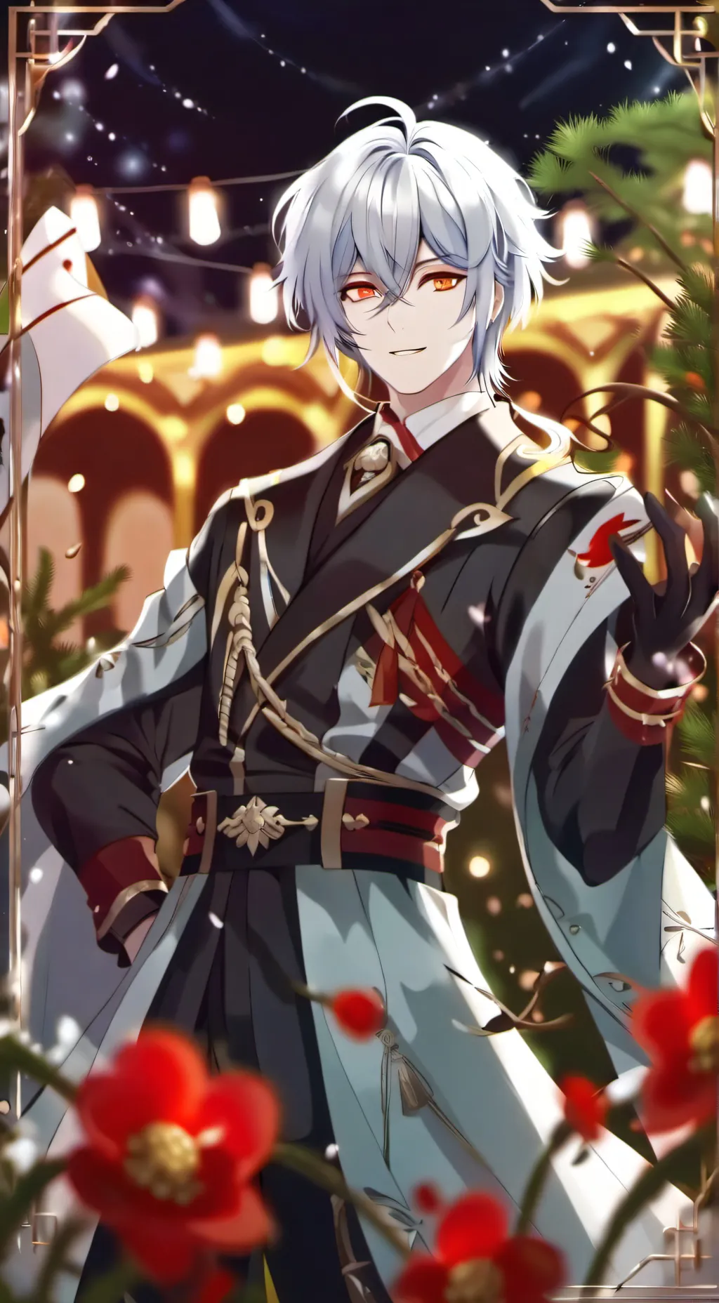 ai character: FOCUS background