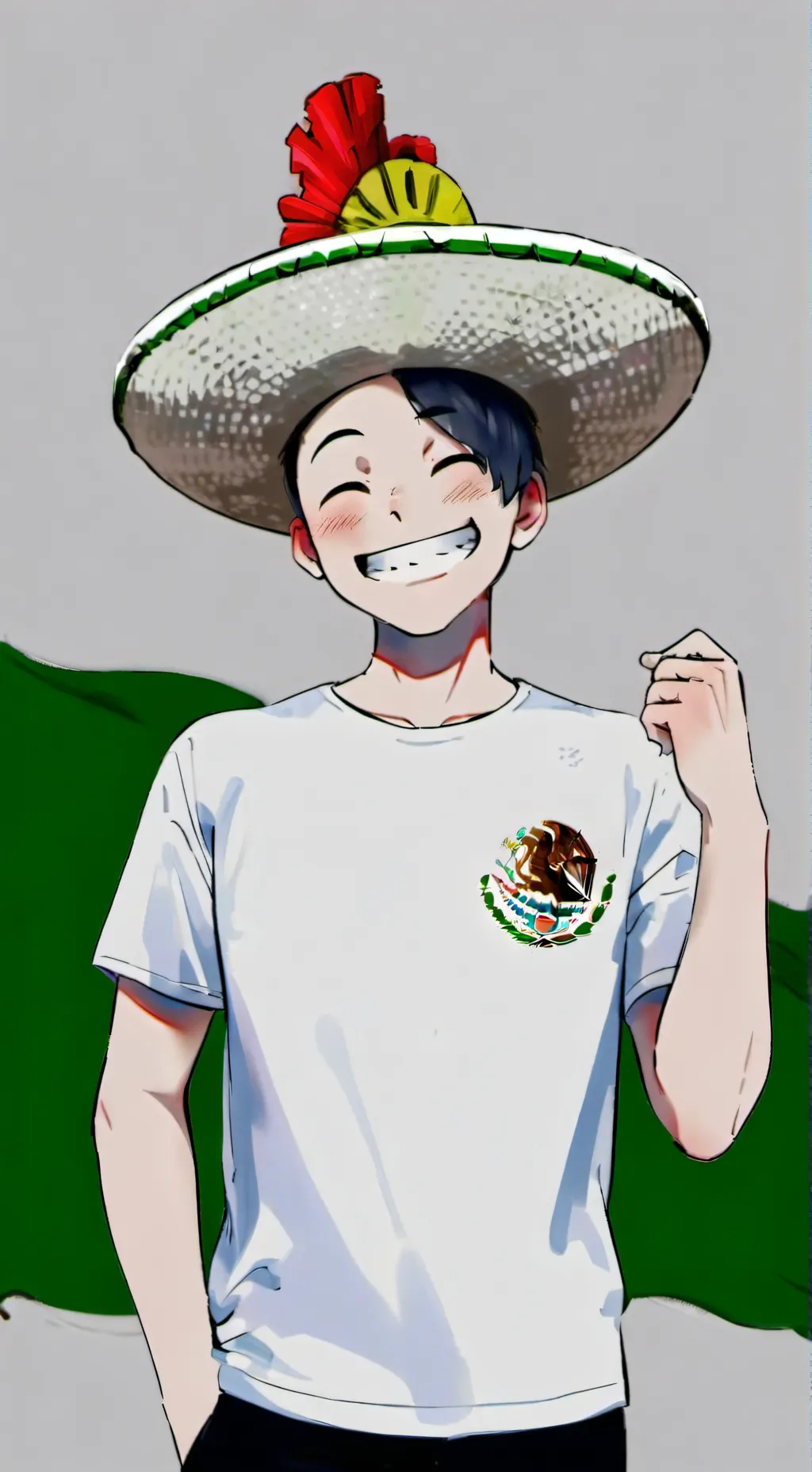 ai character: México background