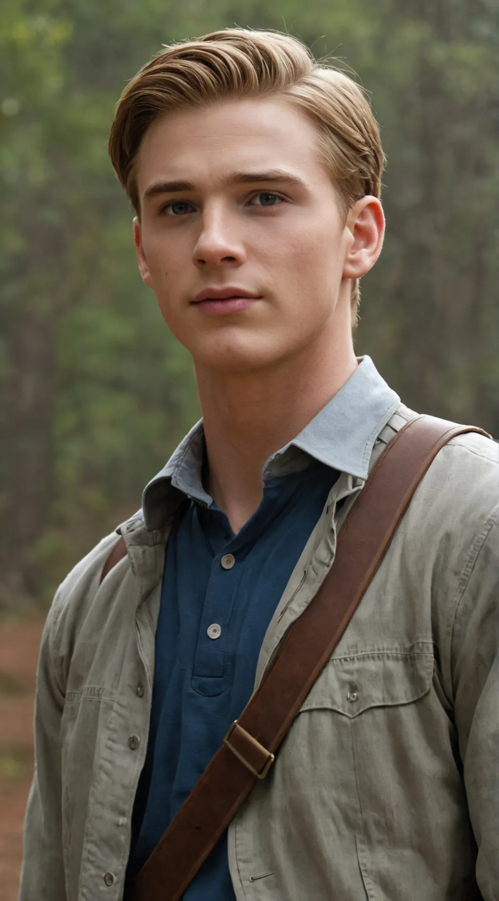 ai character: steve before serum background