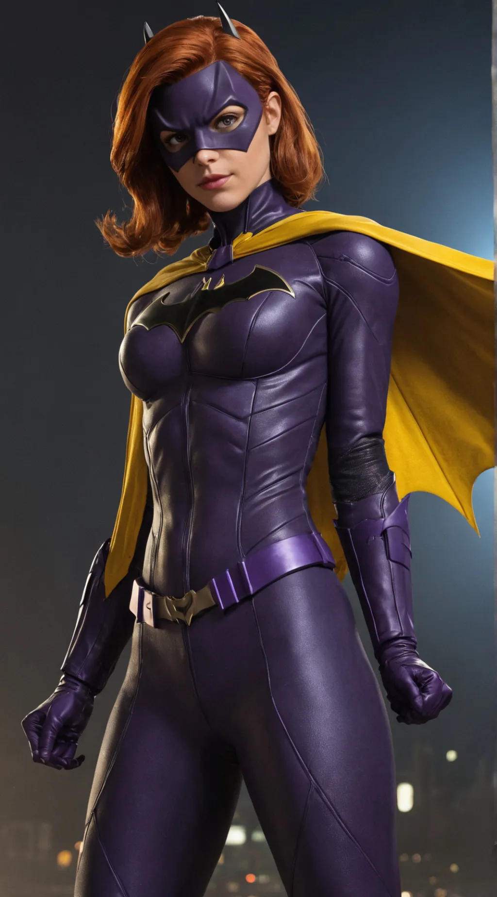 ai character: Batgirl background
