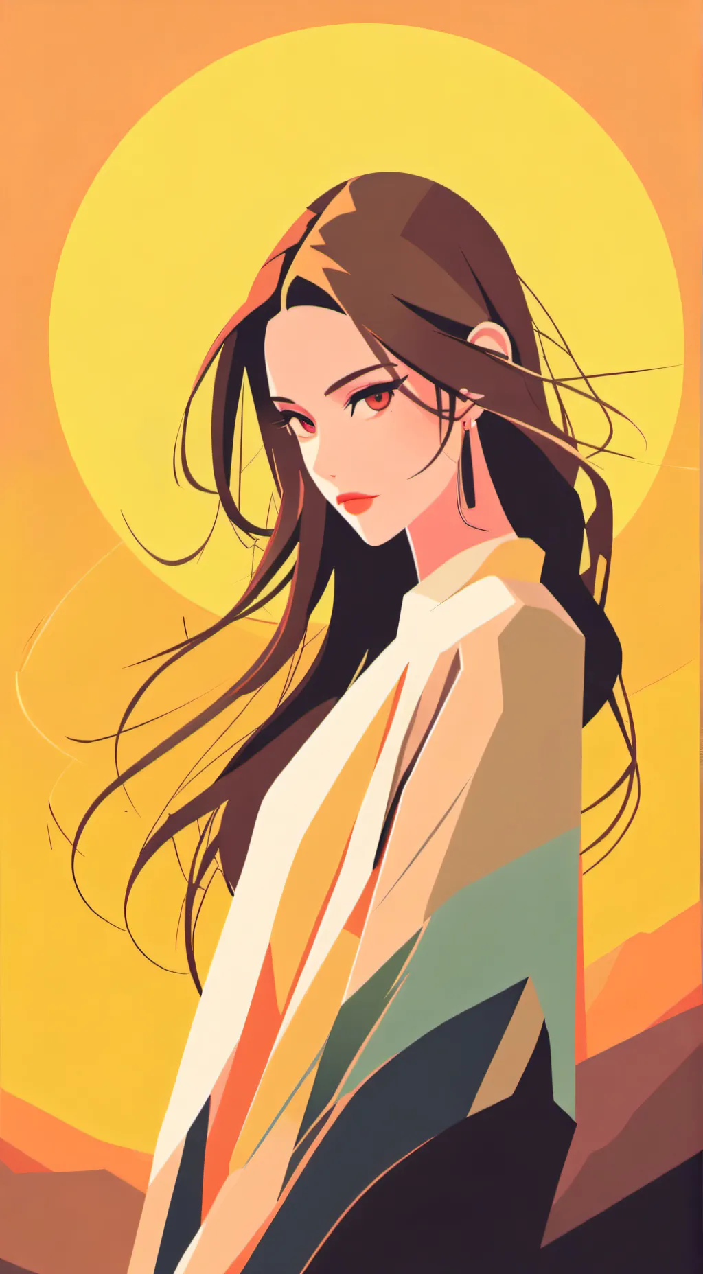 ai character: Black tree DW AU background