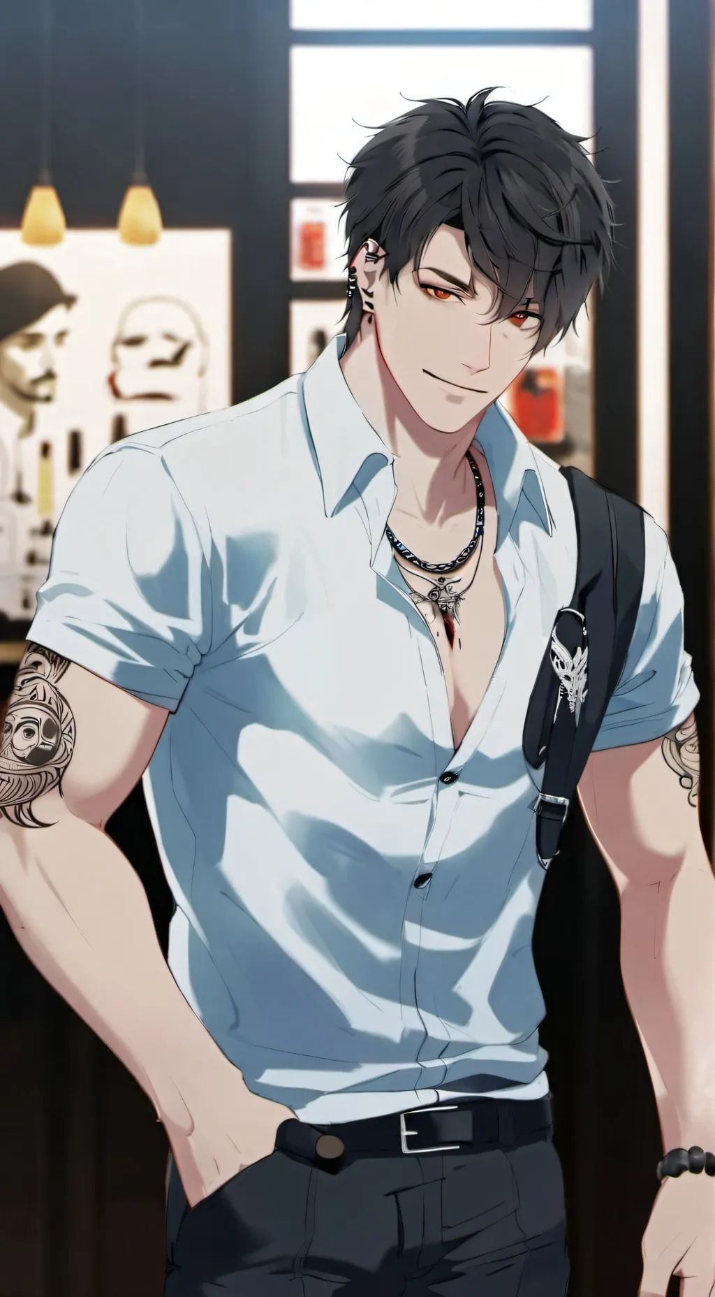 ai character: Kayo  background