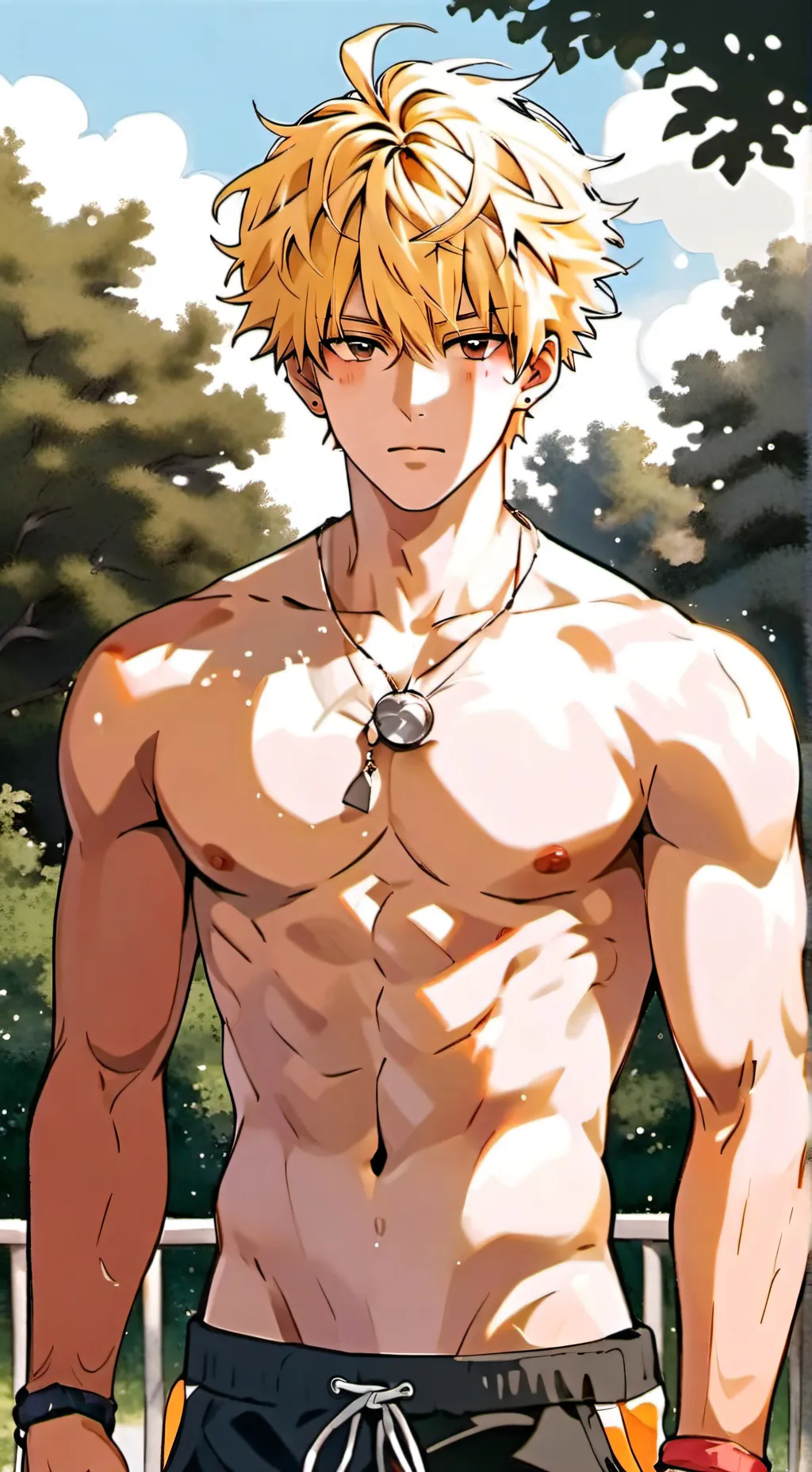 ai character: Bakugo background