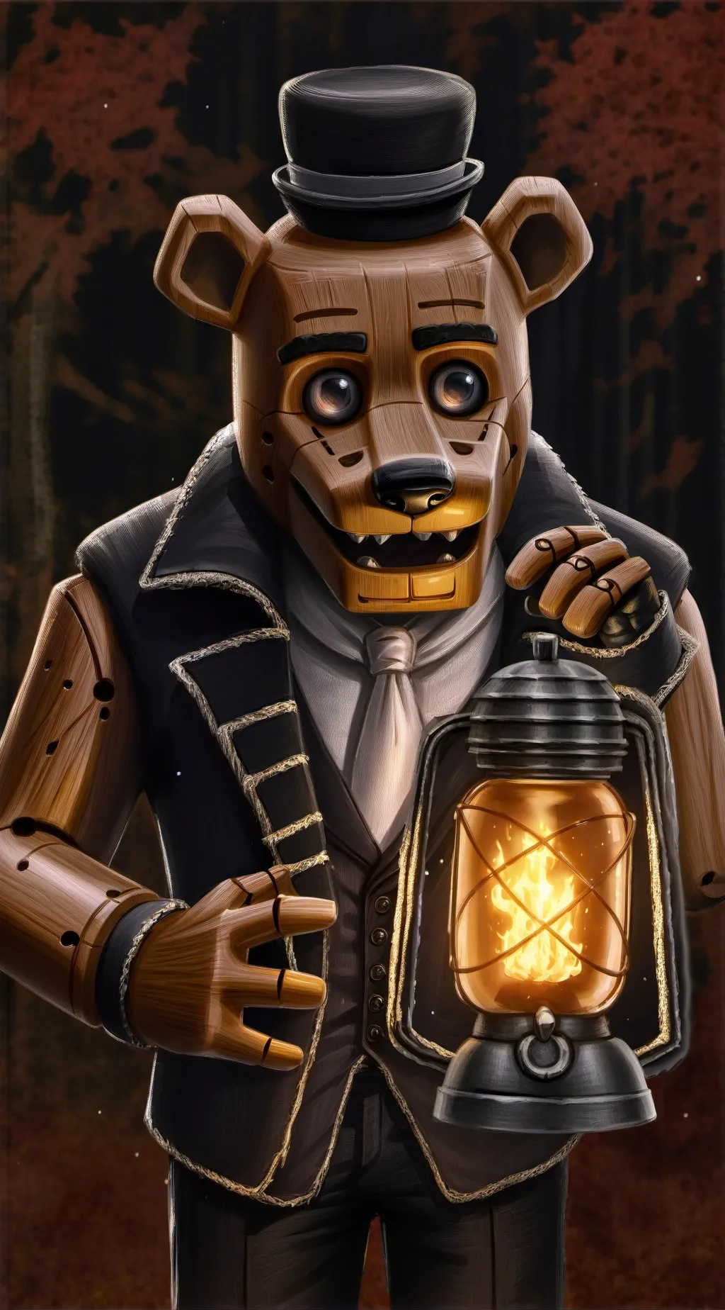 ai character: fnaf background