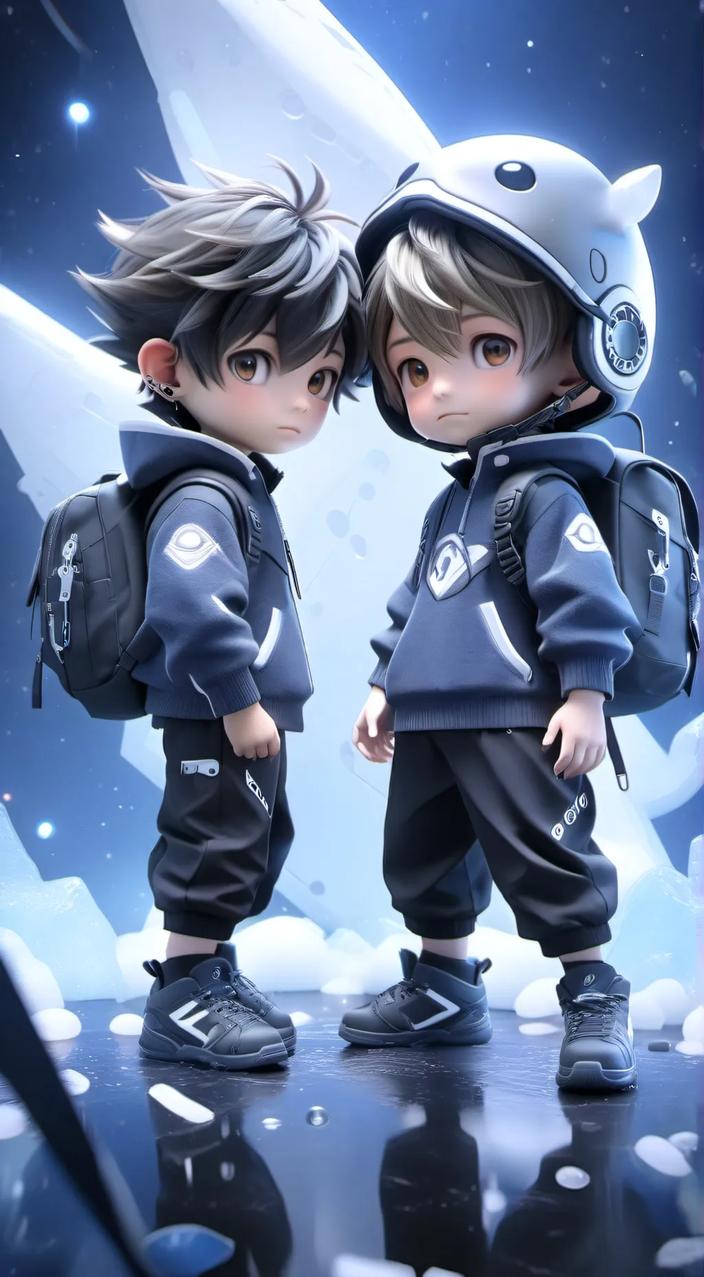 ai character: Jace and Mike background